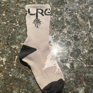 LRG Men’s Gray and Black tree socks